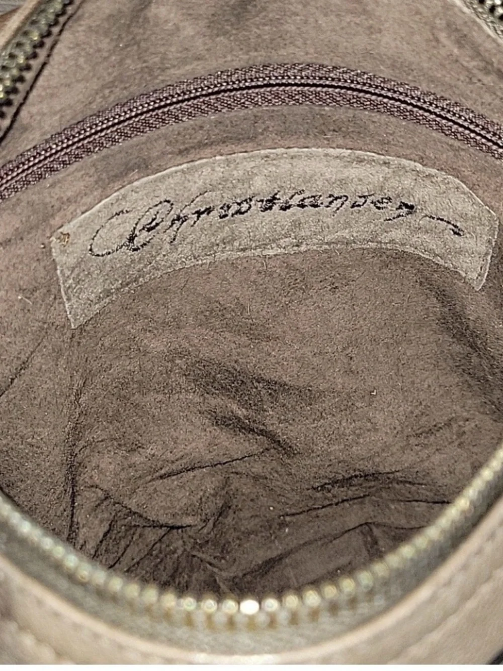 Free People Venera Distressed Leather Bag  Made by Christiansen.